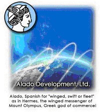 Alado, spanish for winged, as in Hermes, greek god